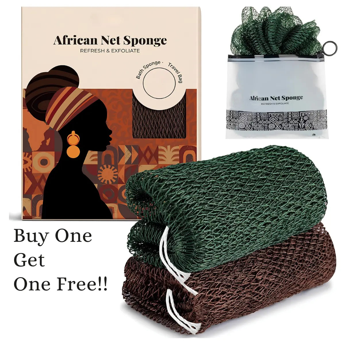 FreshBath™ African Exfoliating Sponge