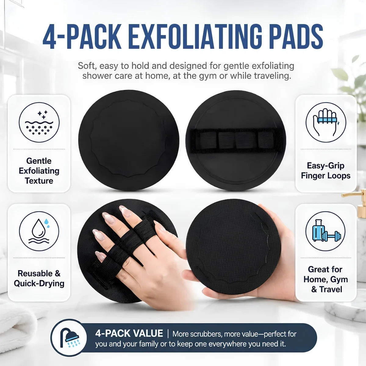 SoftScrub™ Exfoliating Pads